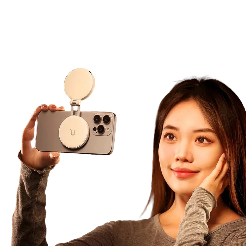 Lampe Selfie avec Lumière LED pour iPhone 17 16 15 14 13 12 Pro Max